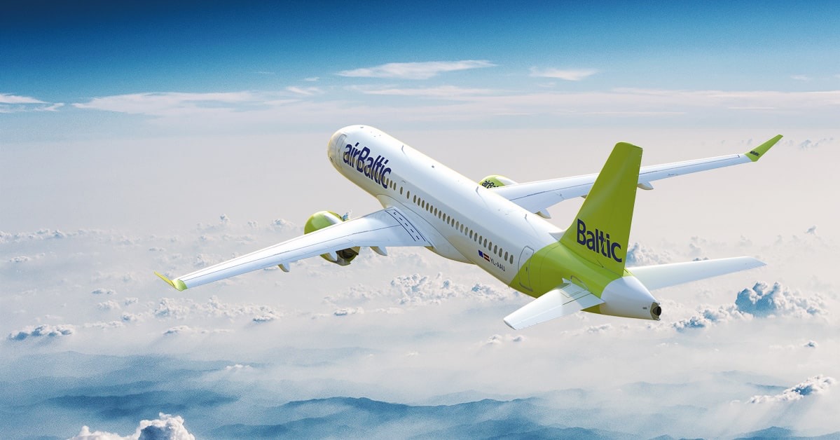 airBalticu lennuk